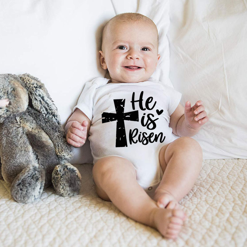 [Adult Tee] Happy Easter He's Risen MaMa,Daddy Shirt
