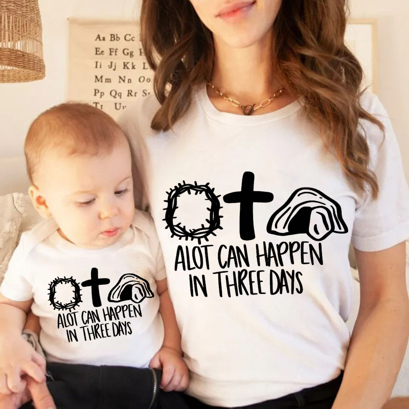 [Adult Tee] Happy Easter Good Thing Happen MaMa,Daddy Shirt