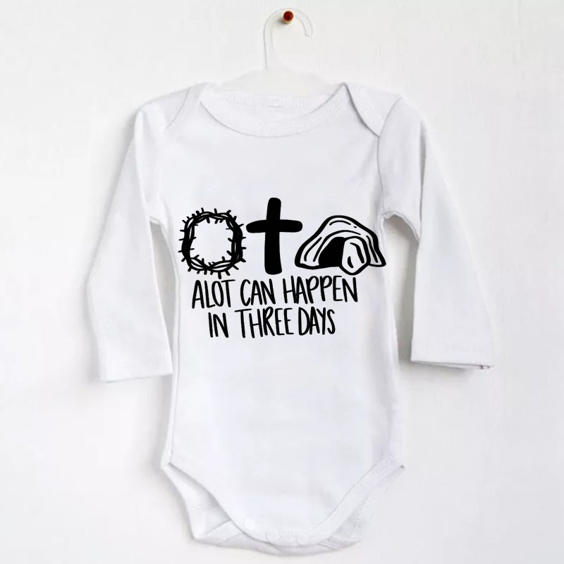 [Baby Bodysuit] Happy Easter Good Thing Happen Bodysuit