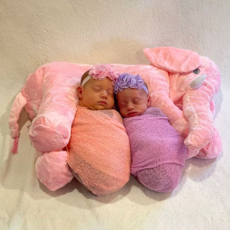 Elephant HUGE Stuffed Elephant Baby Shower Gift