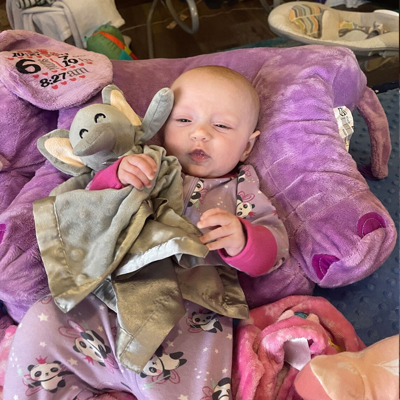 Elephant HUGE Stuffed Elephant Baby Shower Gift