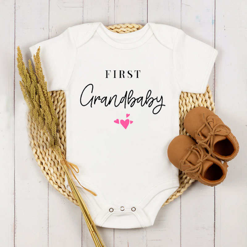 First Grandchild Onesie, Pregnancy Announcement Onesie