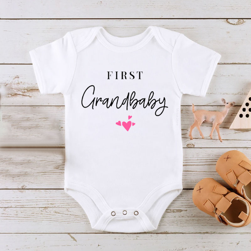 First Grandchild Onesie, Pregnancy Announcement Onesie