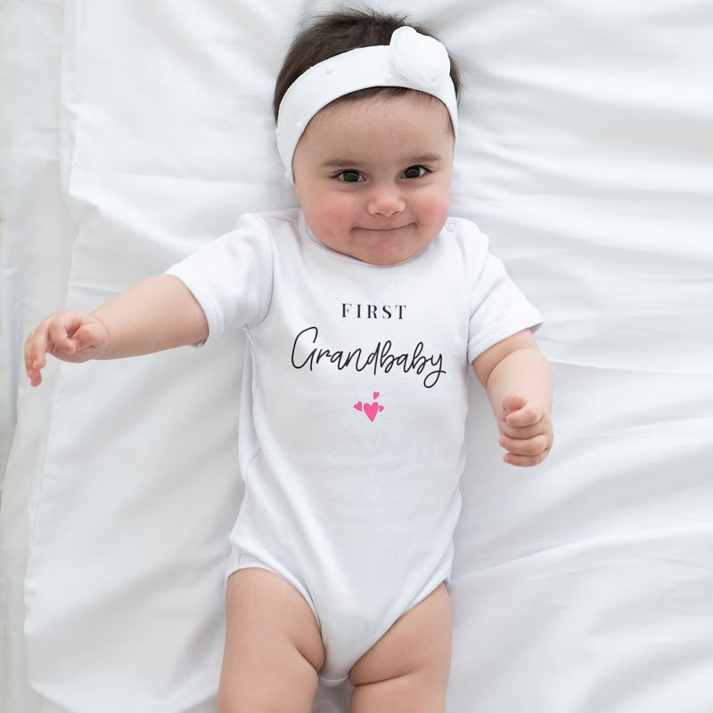 First Grandchild Onesie, Pregnancy Announcement Onesie