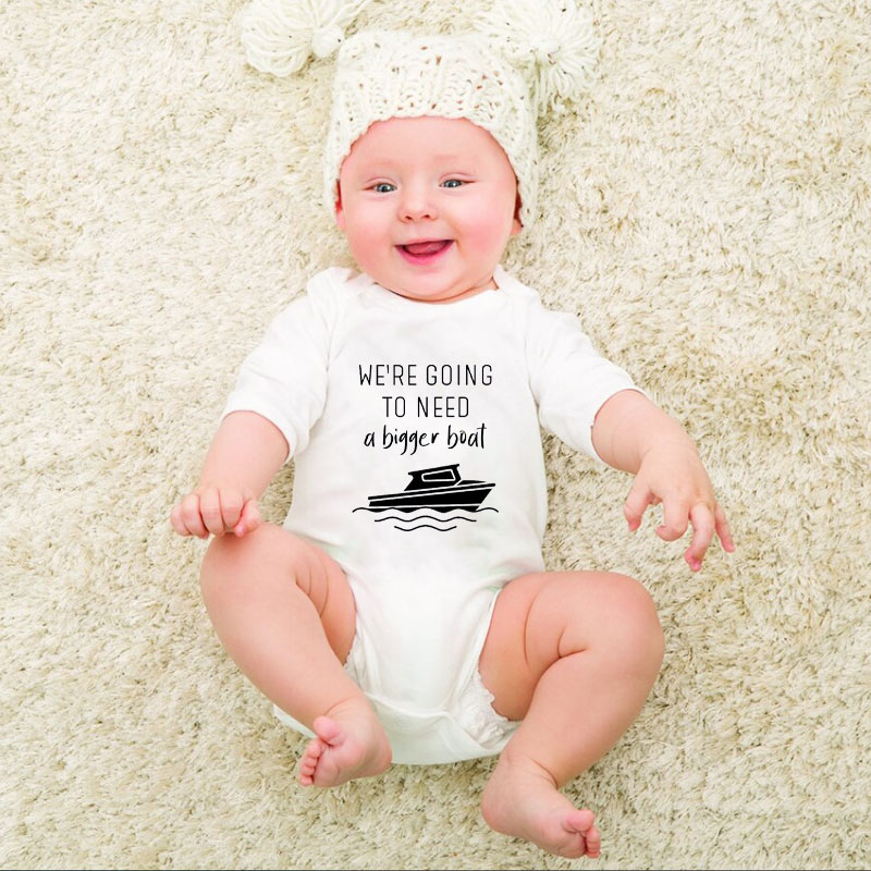 We're Going to Need a Bigger Boat Newborn unisex Onesie