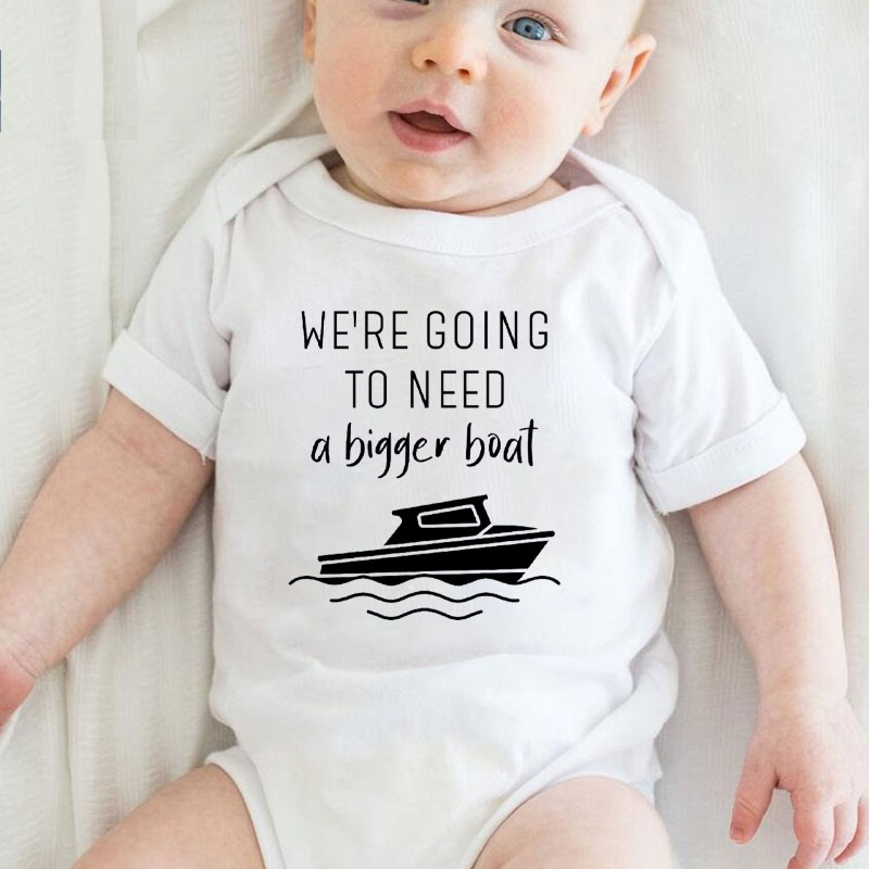 We're Going to Need a Bigger Boat Newborn unisex Onesie