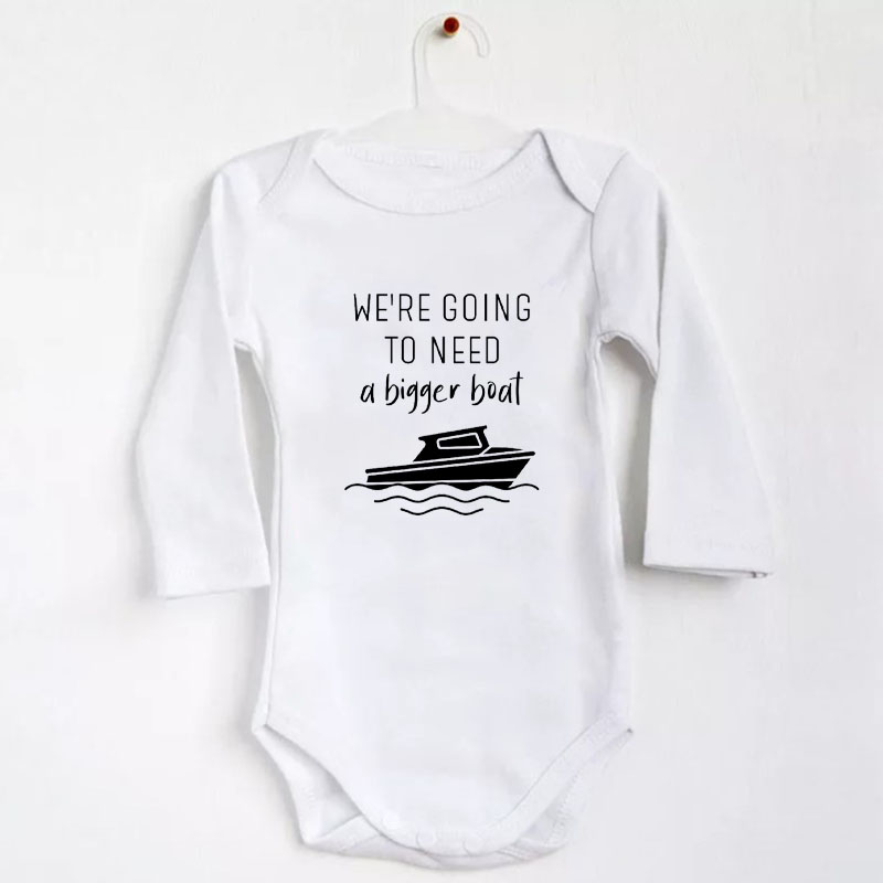 We're Going to Need a Bigger Boat Newborn unisex Onesie