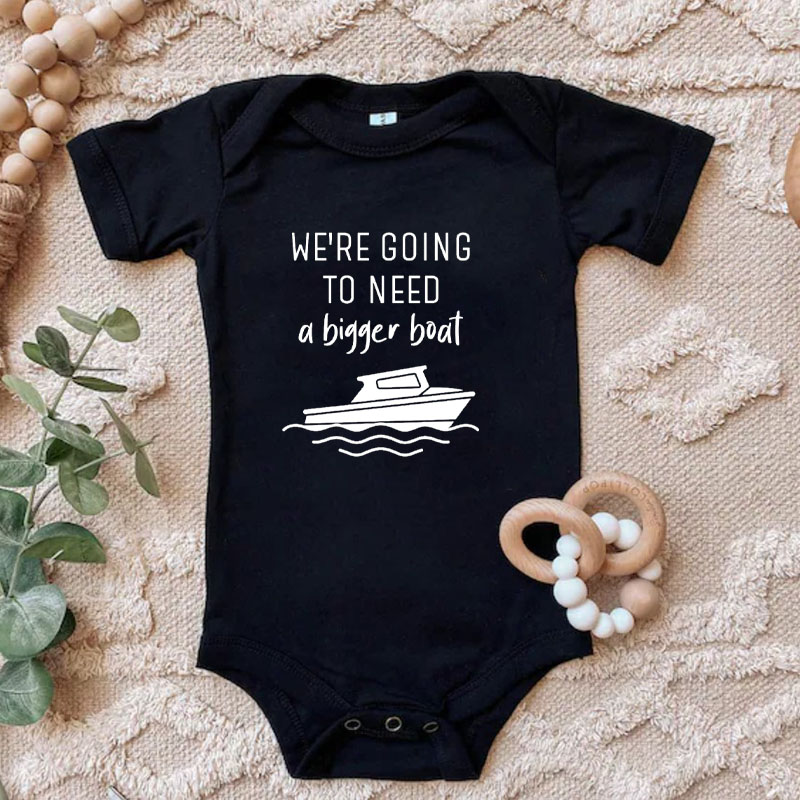 We're Going to Need a Bigger Boat Newborn unisex Onesie