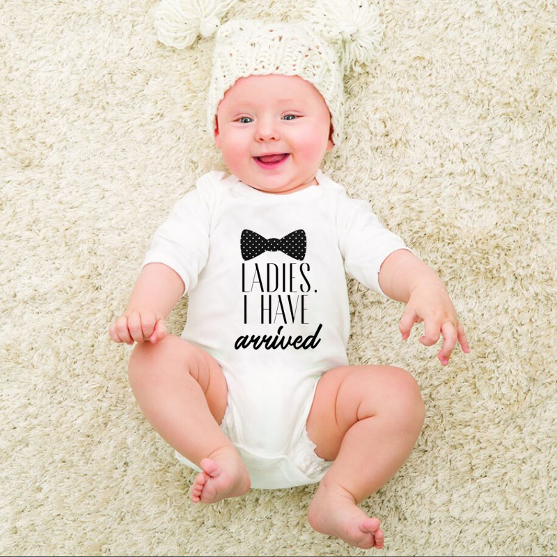 Ladies I Have Arrived Funny Baby Clothes Unisex Onesie