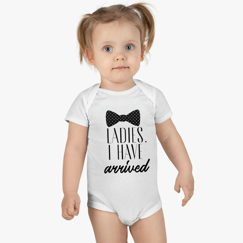 Ladies I Have Arrived Funny Baby Clothes Unisex Onesie
