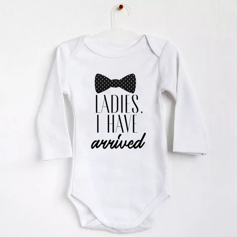 Ladies I Have Arrived Funny Baby Clothes Unisex Onesie