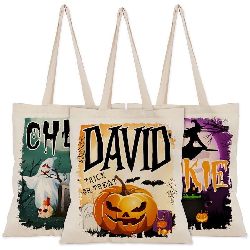 Halloween Tote Bags Custom Halloween Bags for Kids