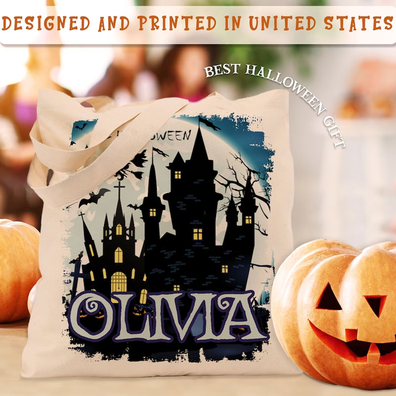 Halloween Tote Bags Custom Halloween Bags for Kids