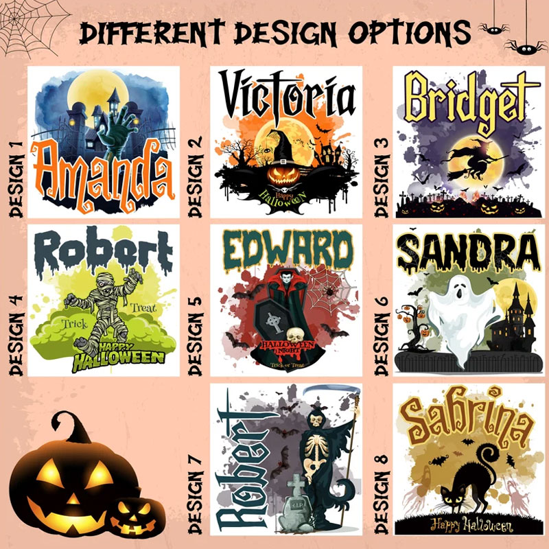 Halloween Tote Bags Customized Goodie Bag for Girls Boys