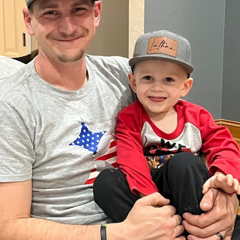 Custom Hats Toddler Baby Kids Daddy & Me Father's Day Gift