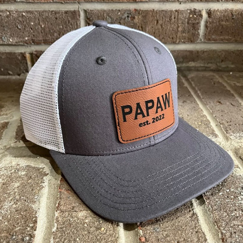 Hat Personalize Name and Year Perfect Gift For A New Dad Gift