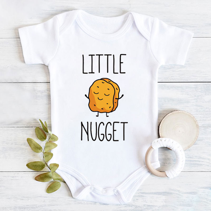 Little Nugget Baby boy girl unisex Onesie, New pregnancy Announcement Gift