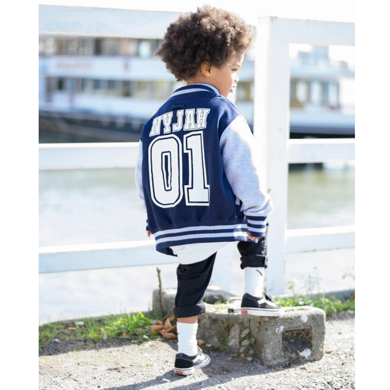 Personalised Unisex Custom Kids Varsity Jacket