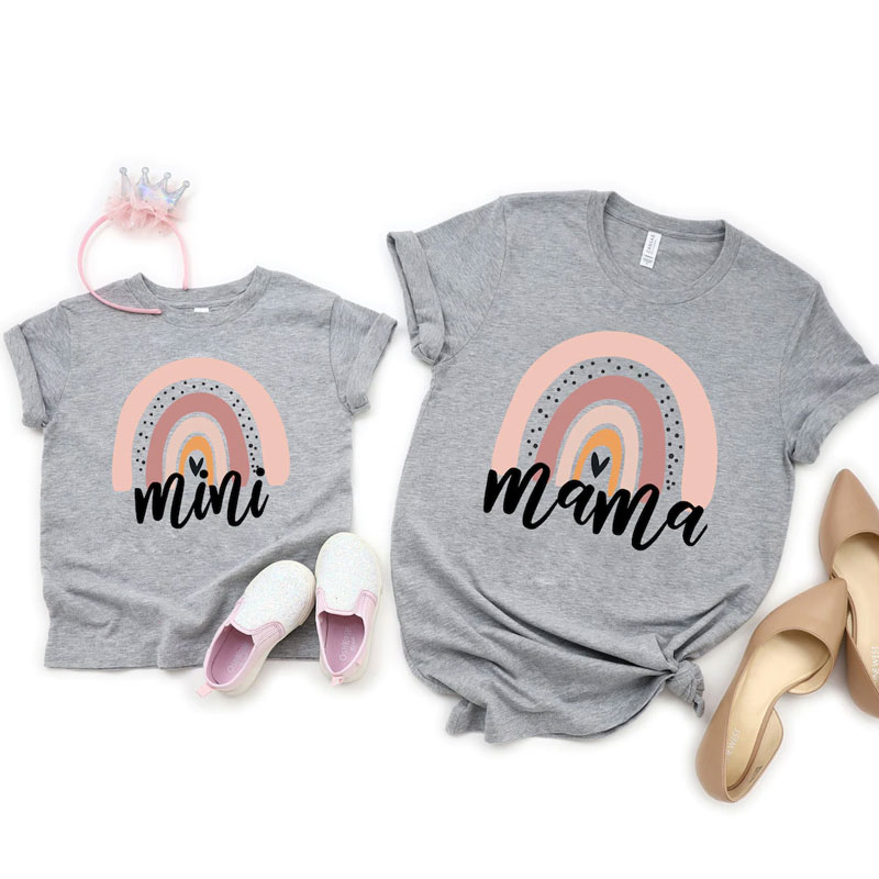 [Adult Tee] Mama Matching Shirt, Mother's Day Gifts