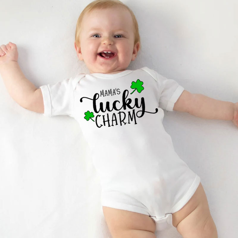 St. Patrick's Day Dinosaur Gender Neutral Bodysuit