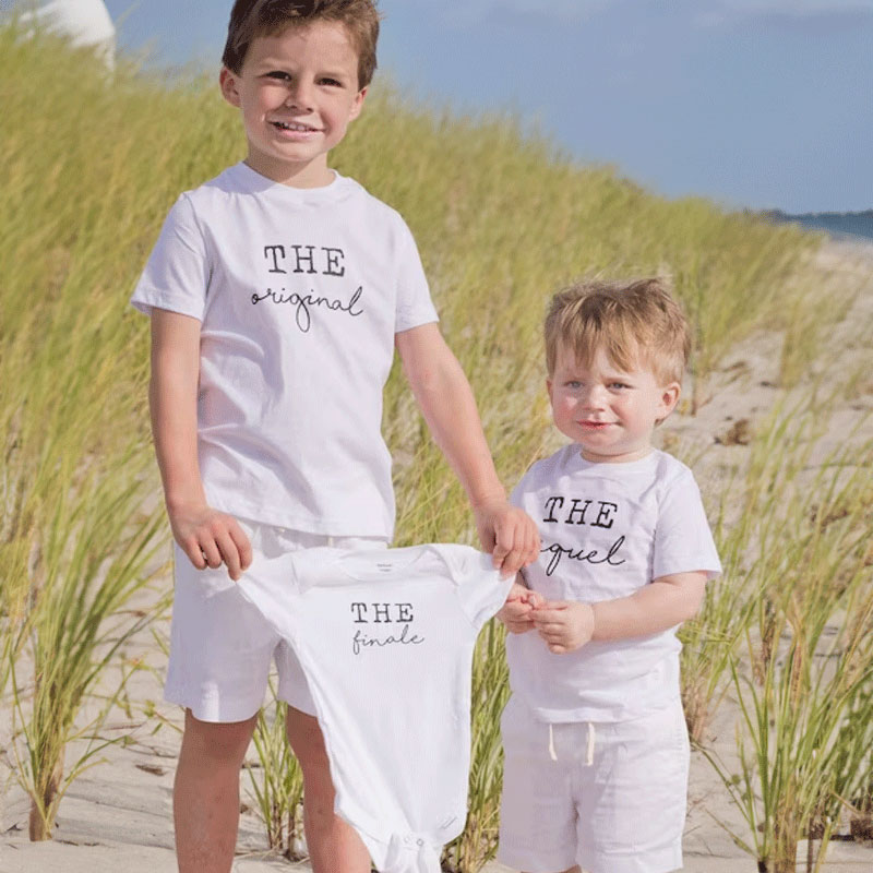 Original Sequel Finale Pregnancy Announcement  Bodysuit shirt