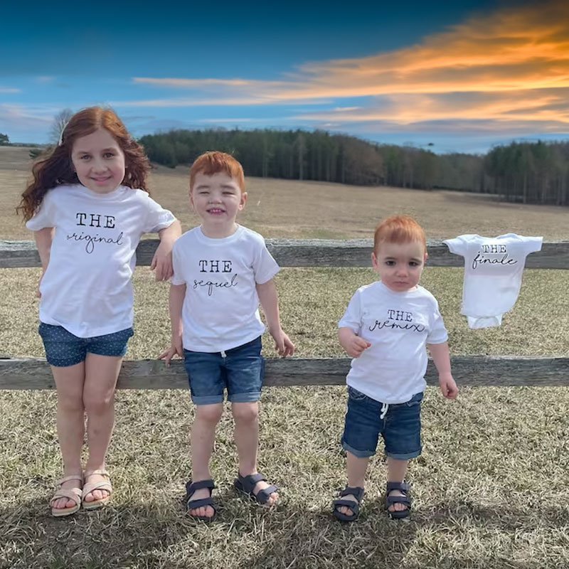Original Sequel Finale Pregnancy Announcement  Bodysuit shirt