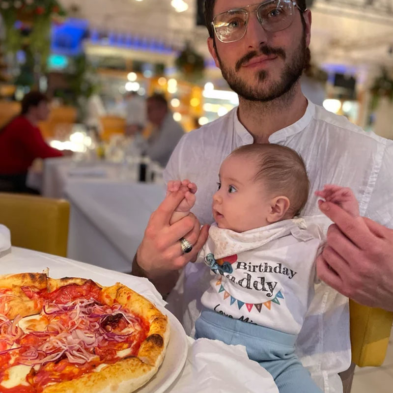Personalised Happy Birthday Daddy Bodysuit