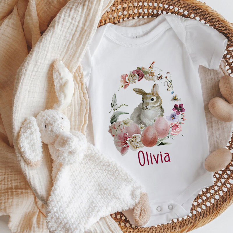 [Baby Bodysuit] Happy Easter Good Thing Happen Bodysuit