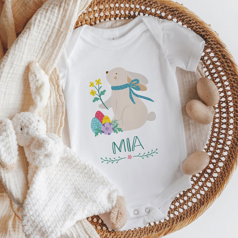[Baby Bodysuit] Happy Easter Good Thing Happen Bodysuit