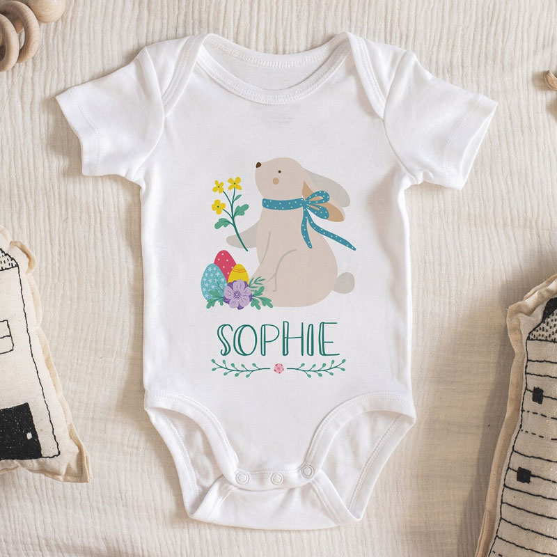 [Baby Bodysuit] Happy Easter Good Thing Happen Bodysuit