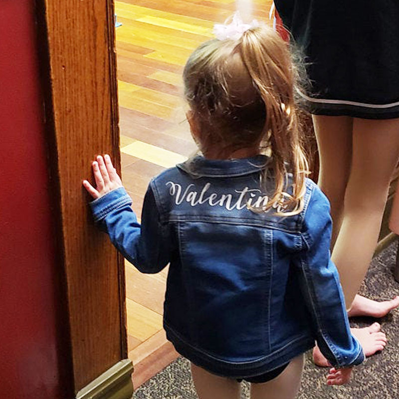Personalized Baby Denim Jacket Back To Schhool Gifts