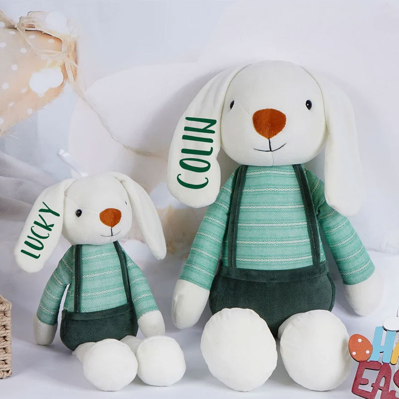 Personalized Easter Bunny Plush-Rabbit Plush Toy, Kid Toddler