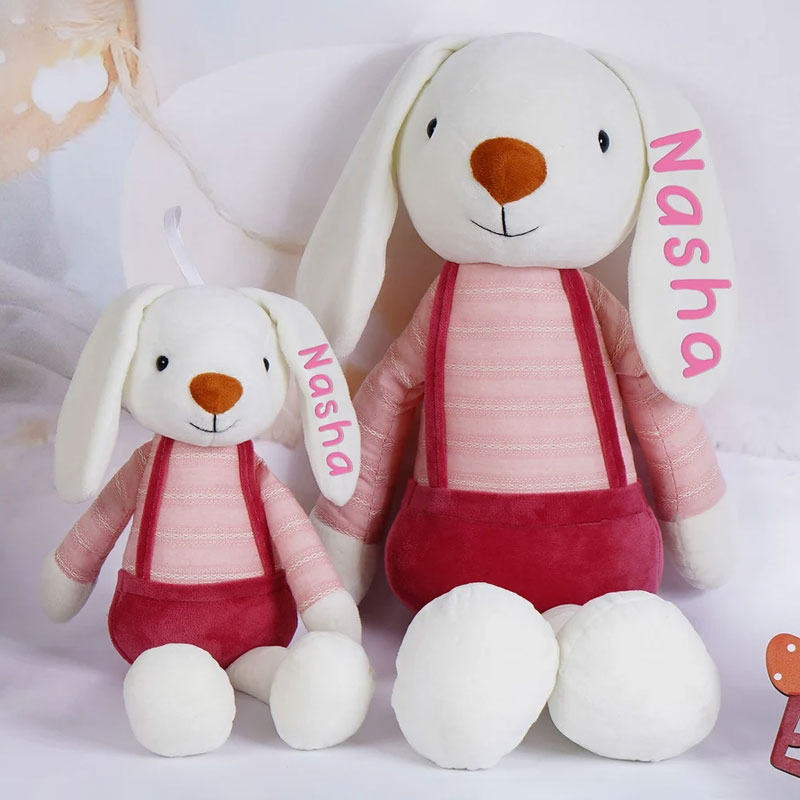 Personalized Easter Bunny Plush-Rabbit Plush Toy, Kid Toddler