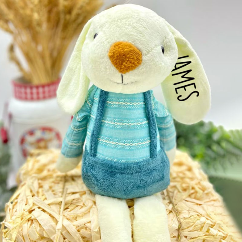 Personalized Easter Bunny Plush-Rabbit Plush Toy, Kid Toddler