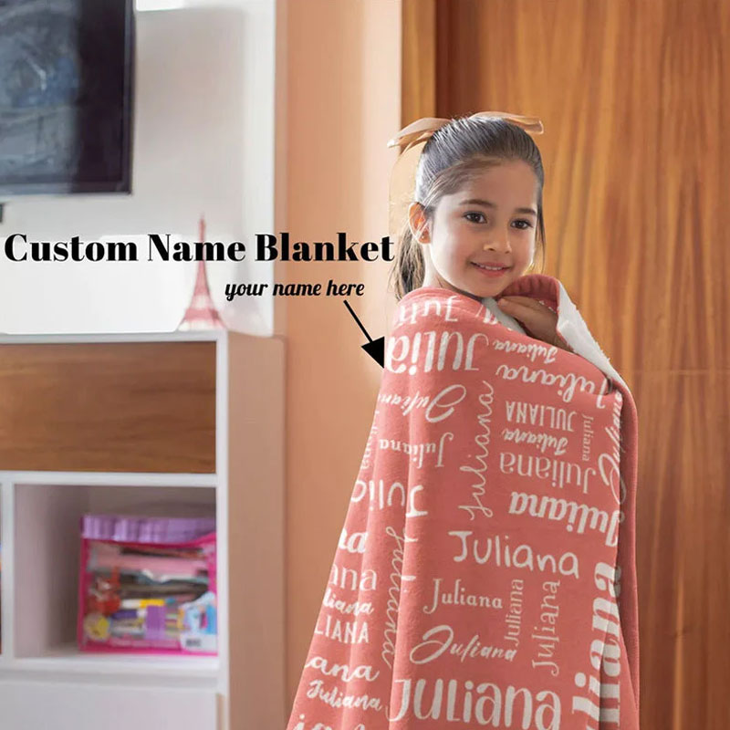 Personalized Lovely Kid Blanket for Comfort Unique