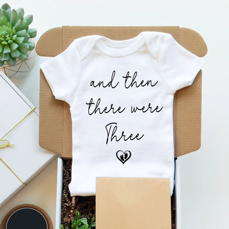 Personalized Pregnancy Announcement Baby Onesie