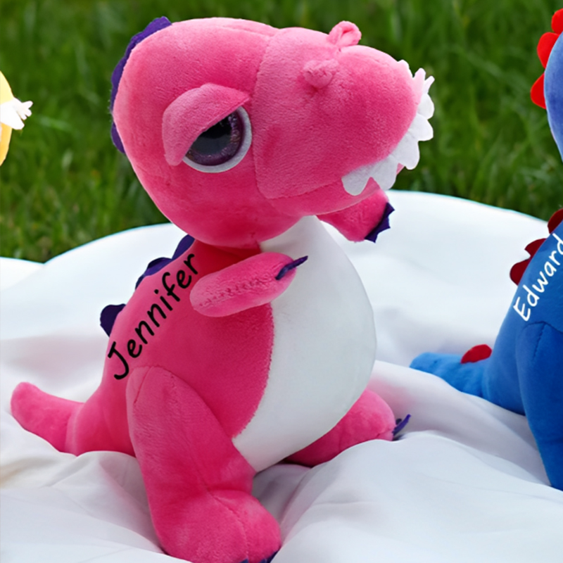 Personalized T-Rex Dinosaur Soft Toy