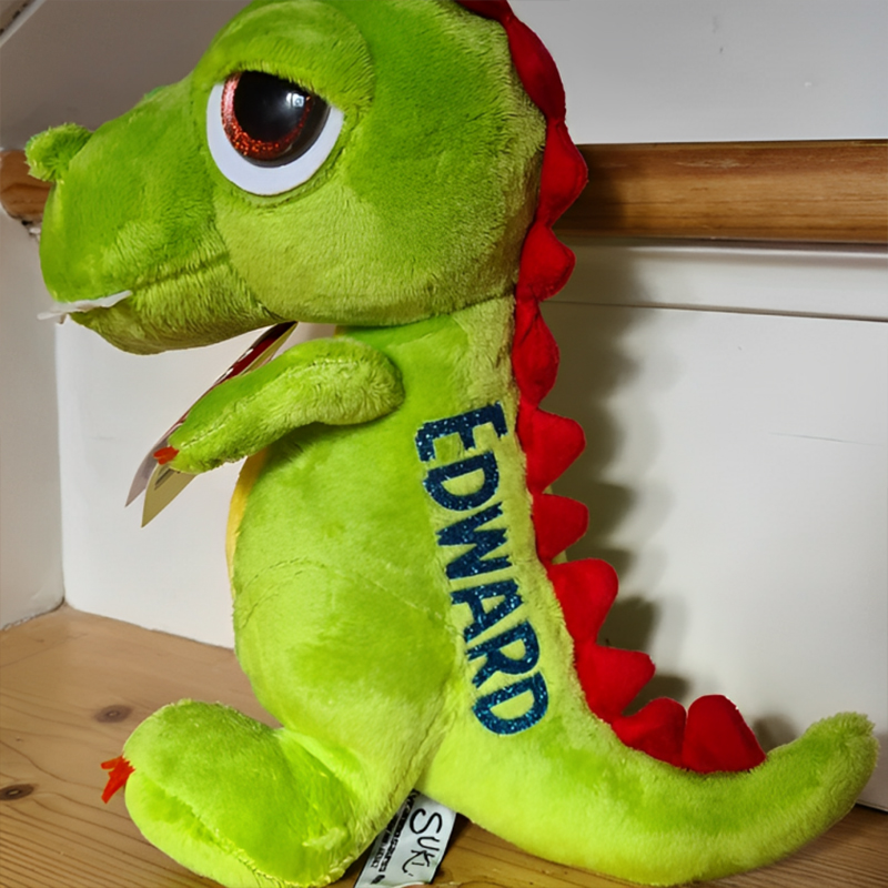 Personalized T-Rex Dinosaur Soft Toy