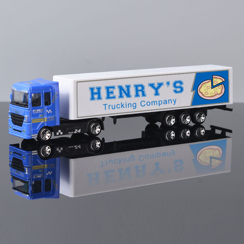 Personalized Toy Truck With Your Child Name