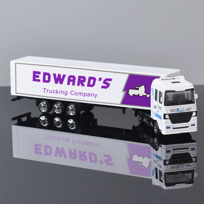 Personalized Toy Truck With Your Child Name