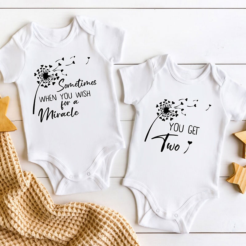 Sometimes when you wish for a miracle you get two Onesies