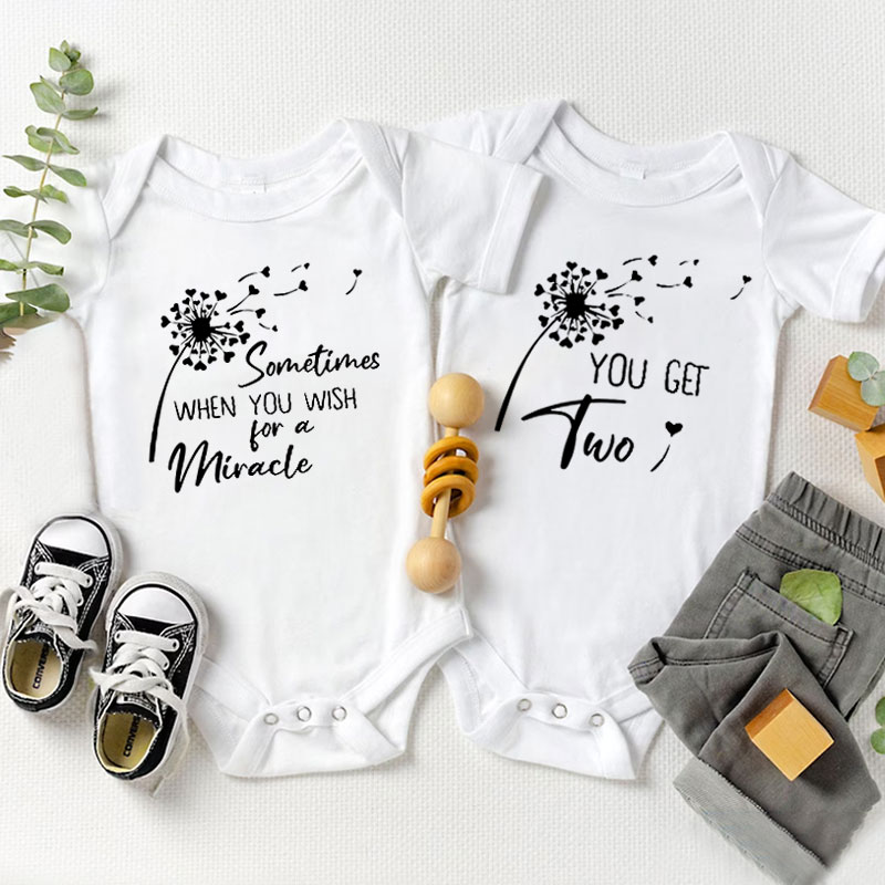 Sometimes when you wish for a miracle you get two Onesies