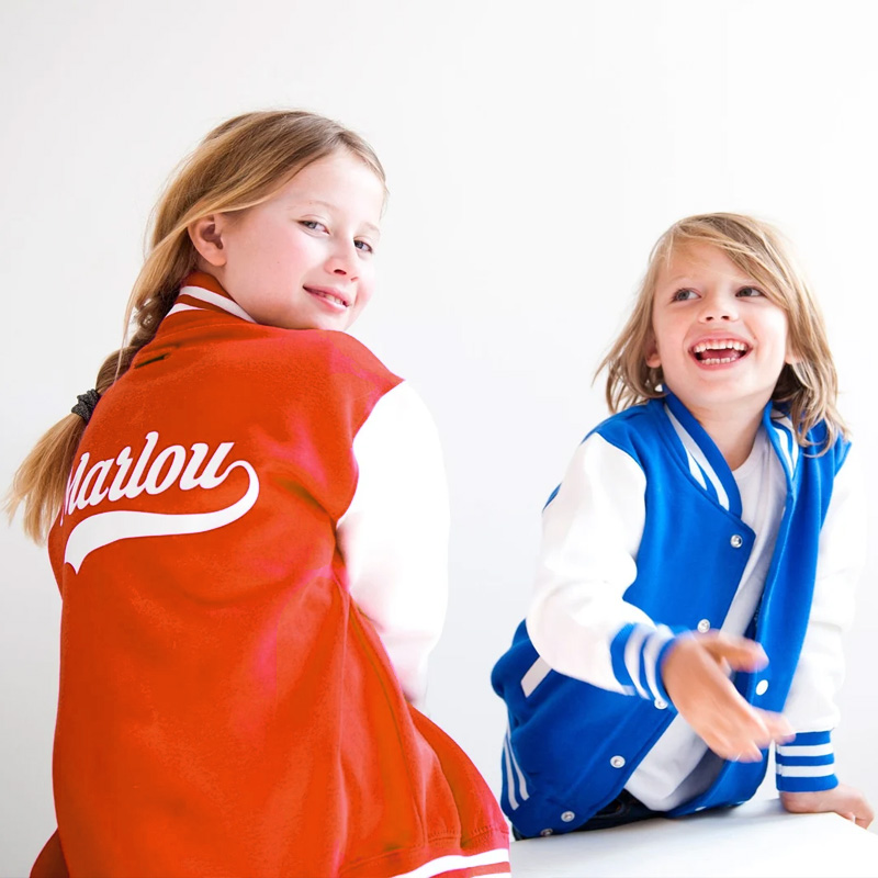 Personalized School Team Varsity Jackets, For 3-22 Years Jacket