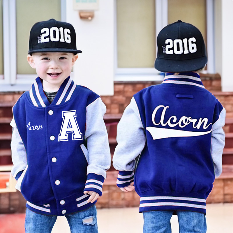 Personalized Varsity Jacket for Kids-Adult, Custom Sports Jacket