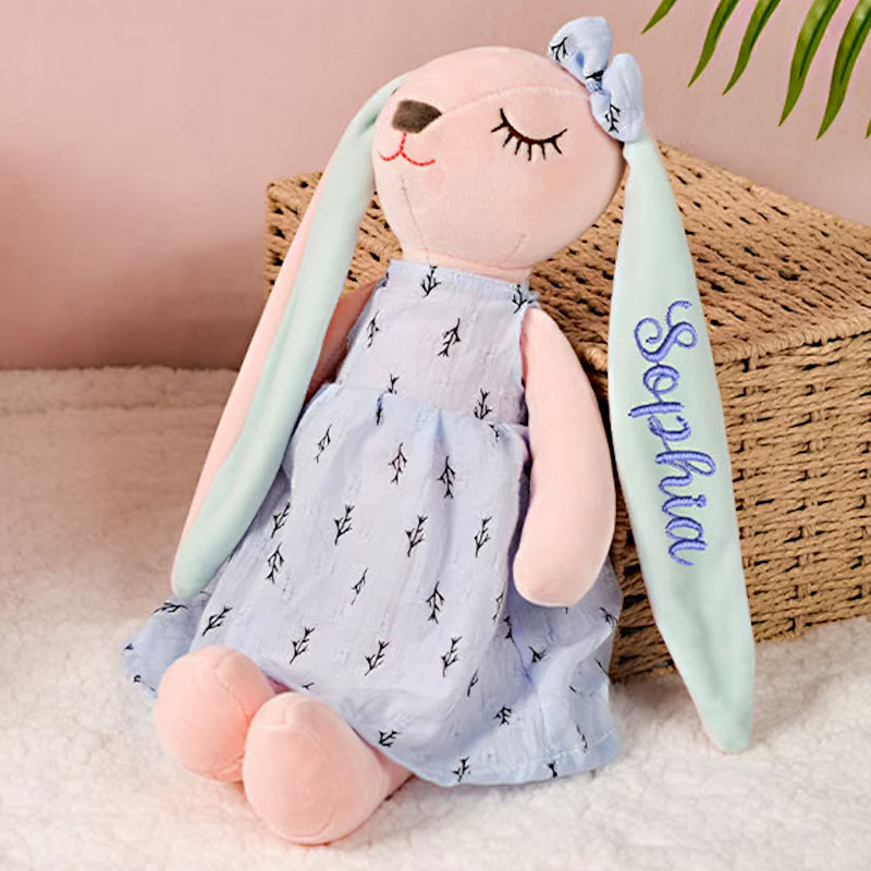 Vinly Personalized Easter Bunny Gift for Kids Boy Girl Ideas