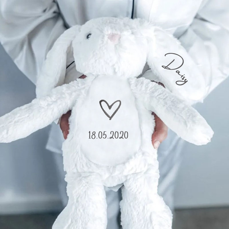 Custom Name Personalised Baby Gift Bunny,Easter Newborn Present