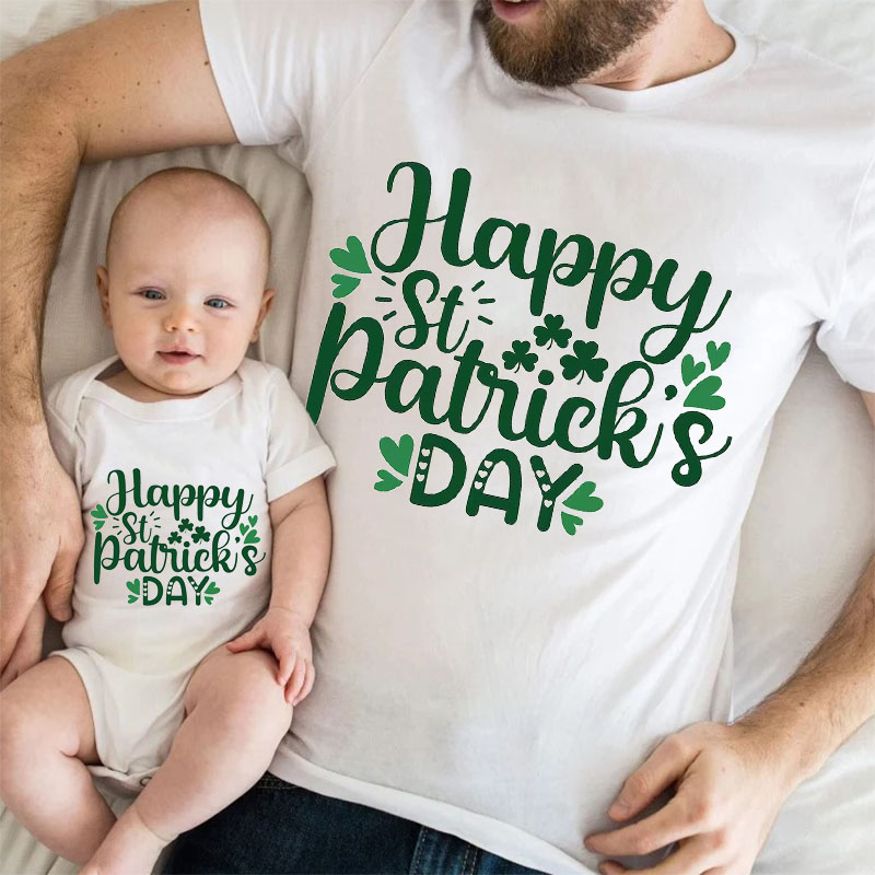 Happy St. Patrick's Day MaMa,Daddy Shirt
