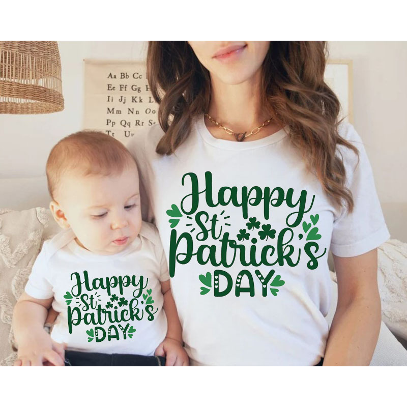 Happy St. Patrick's Day MaMa,Daddy Shirt