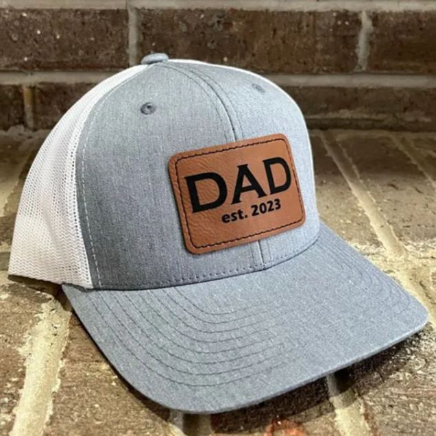Hat Personalize Name and Year Perfect Gift For A New Dad Gift