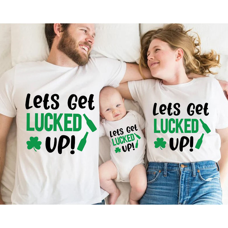 St. Patrick's Day Let's Get Lucked Up Bodysuit
